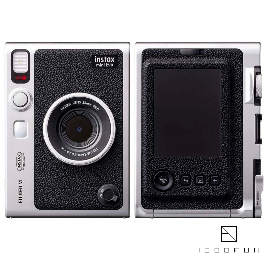 instax mini Evo 本体（USB 素早く Type-C対応モデル)ブラウン③