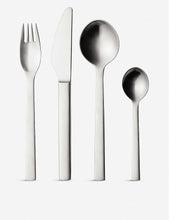 將圖片載入圖庫檢視器 GEORG JENSEN New York 16pcs Stainless Steel Cutlery Set