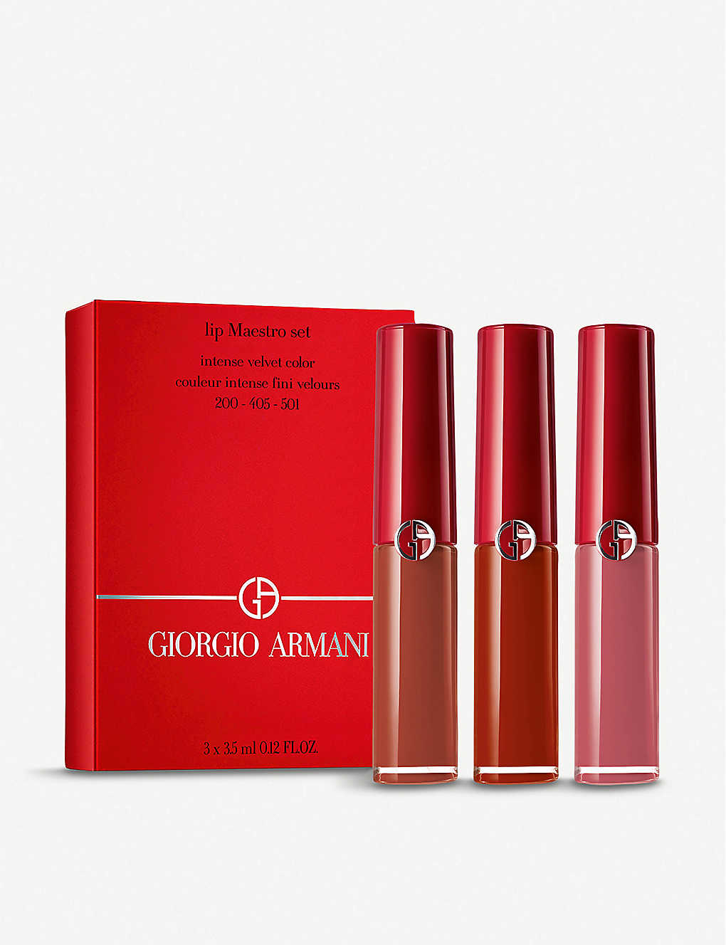 GIORGIO ARMANI Lip Maestro Set 3 x 3.5ml 1000FUN