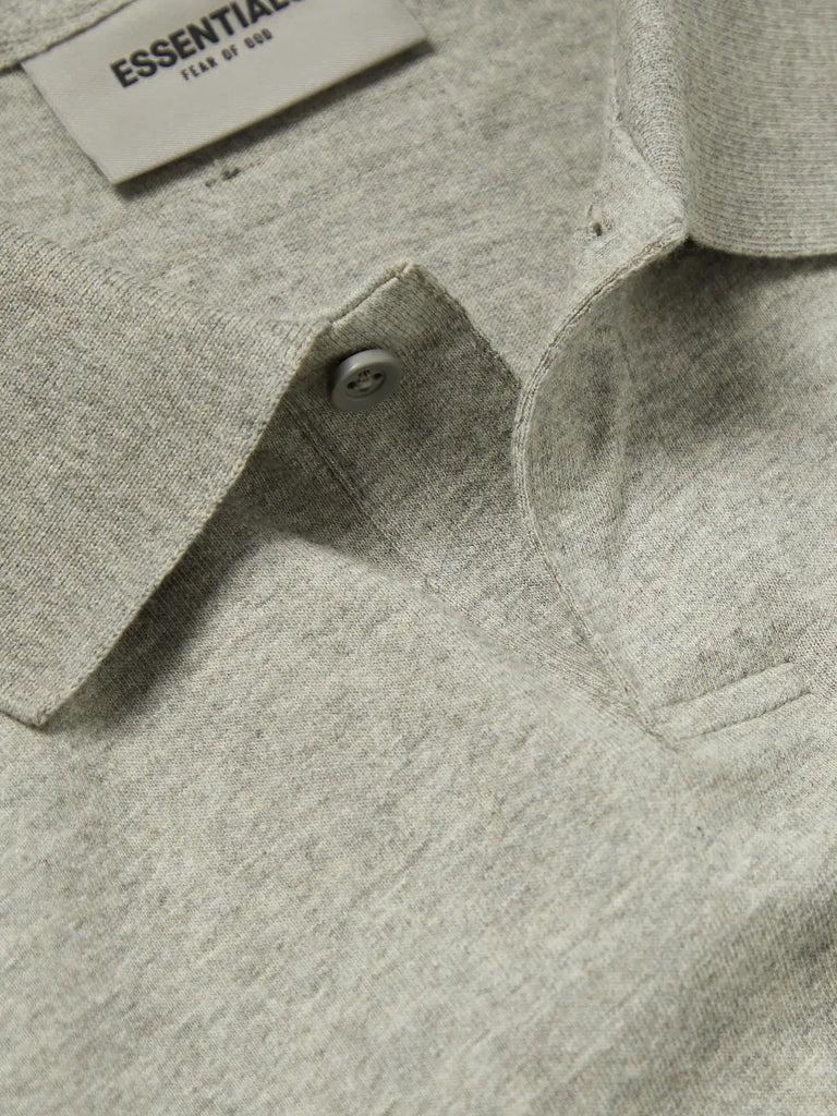 FEAR OF GOD ESSENTIALS Logo-Print Cotton-Jersey Polo Shirt