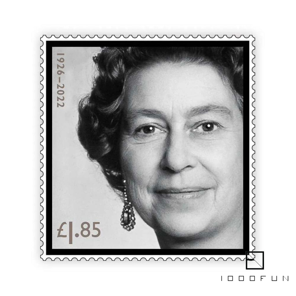 英女皇逝世紀念郵票