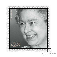 將圖片載入圖庫檢視器 英女皇逝世紀念郵票