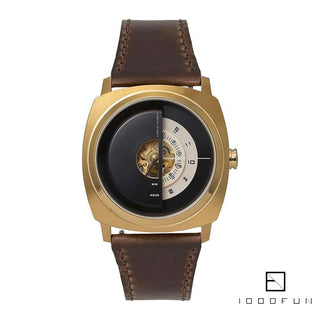 TACS Mask Player Automatic Pyrite Gold 手錶