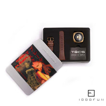 將圖片載入圖庫檢視器 TACS Mask Player Automatic Pyrite Gold 手錶