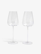 將圖片載入圖庫檢視器 LSA White Wine Goblets Set of Two