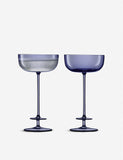 LSA Champagne Theatre Champagne Saucer Set of Two