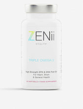 將圖片載入圖庫檢視器 ZENII Triple Omega 3 Supplements 30 Capsules