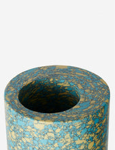 將圖片載入圖庫檢視器 TOM DIXON Swirl Marble Stepped Vase 43.5cm
