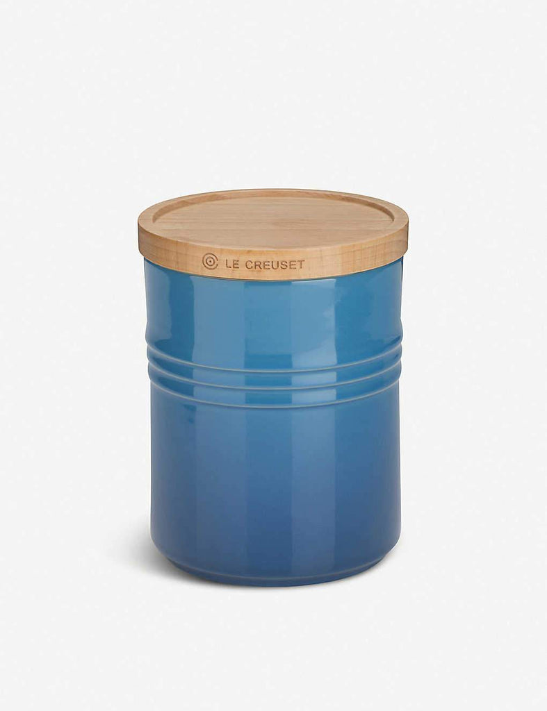 LE CREUSET Medium Stoneware Storage Jar with Lid - 1000FUN