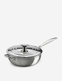 LE CREUSET Non-Stick Stainless Steel Saucepan with Lid 20cm