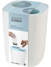 將圖片載入圖庫檢視器 JOSEPH JOSEPH Split Bathroom Waste Separation Bin 8L