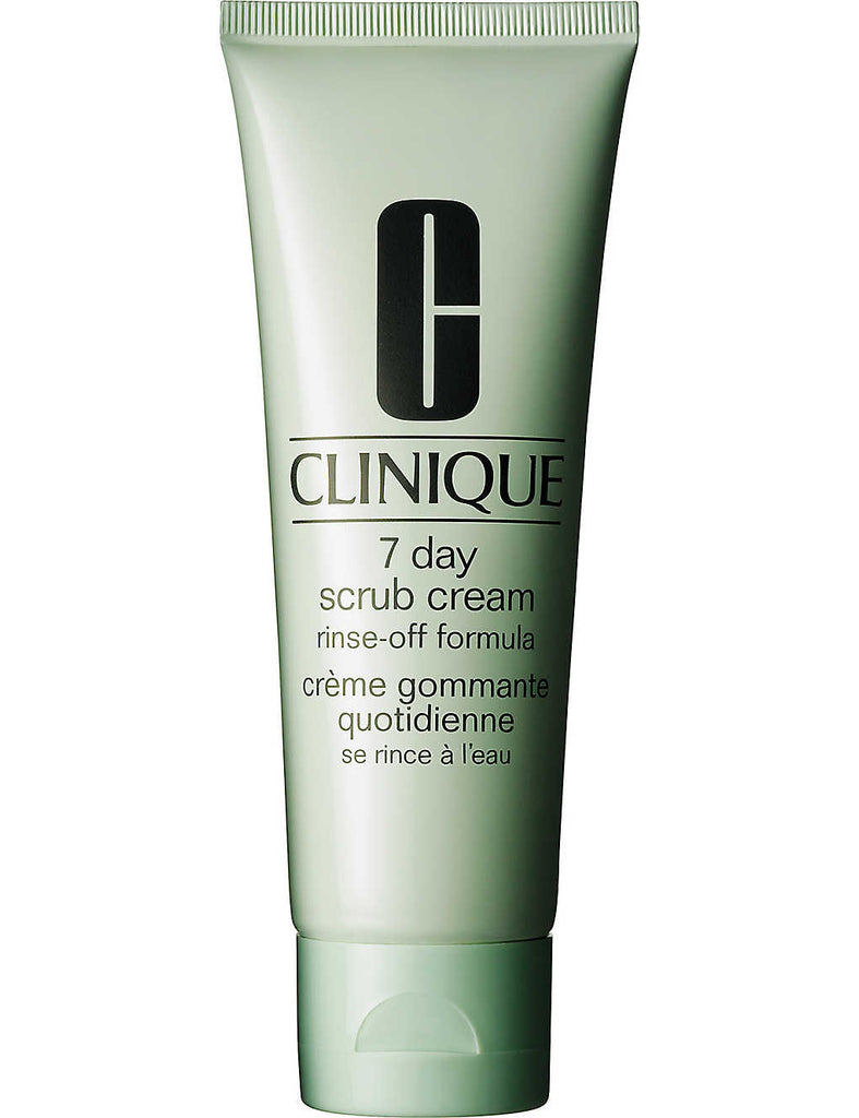 CLINIQUE 7 Day Scrub Cream Rinse–Off Formula for All Skin Types 100ml