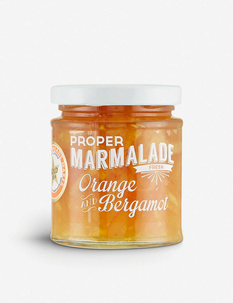 THE PROPER MARMALADE COMPANY Orange & Bergamot Marmalade 227g
