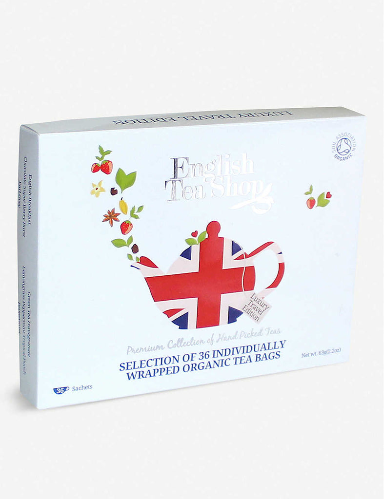 ENGLISH TEA SHOP Organic Tea Selection Box of 48
