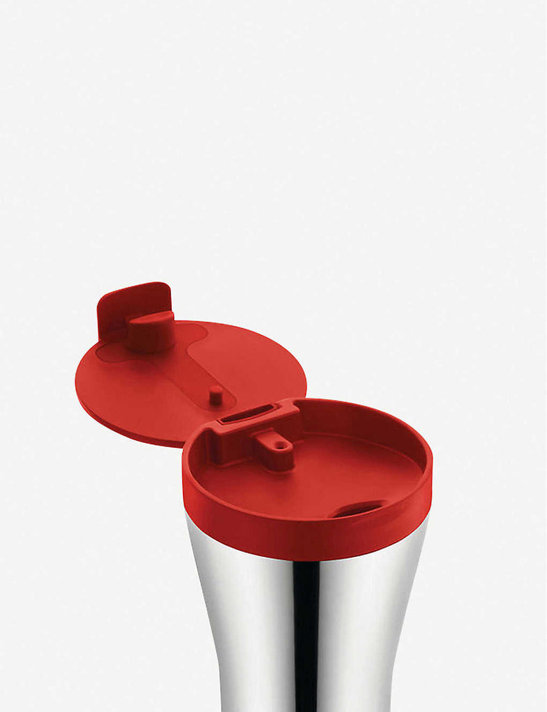 ALESSI Caffa Stainless Steel Reusable Coffee Cup 400ml