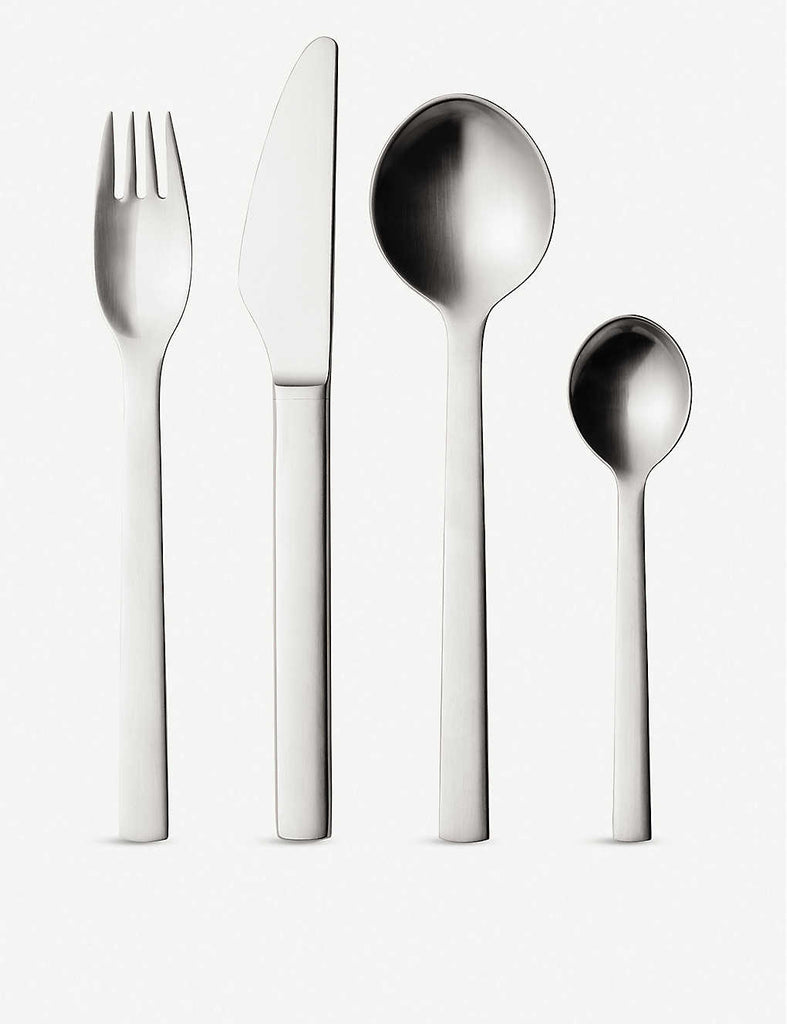 GEORG JENSEN New York 4pcs Stainless Steel Cutlery Set
