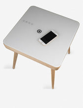 將圖片載入圖庫檢視器 KOBLE Carl Smart Wooden &amp; Glass Side Table