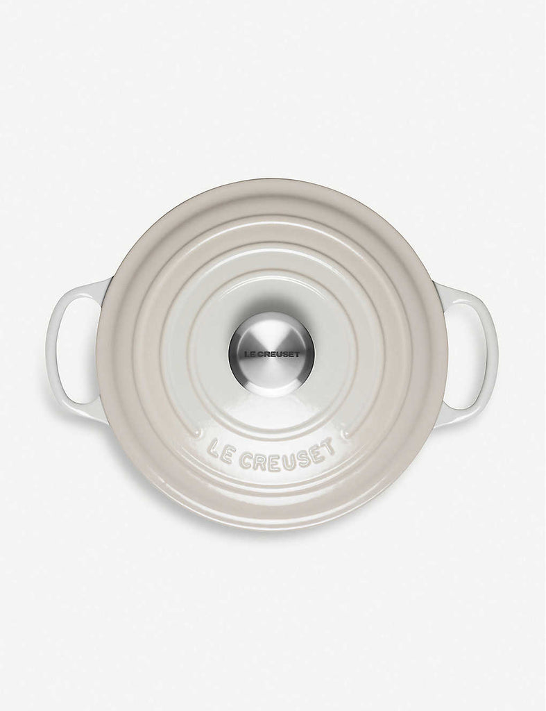 LE CREUSET Signature Round Cast Iron Casserole Dish 24cm - 1000FUN