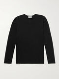 FEAR OF GOD ESSENTIALS Logo-Appliquéd Waffle-Knit Cotton-Jersey Henley T-Shirt