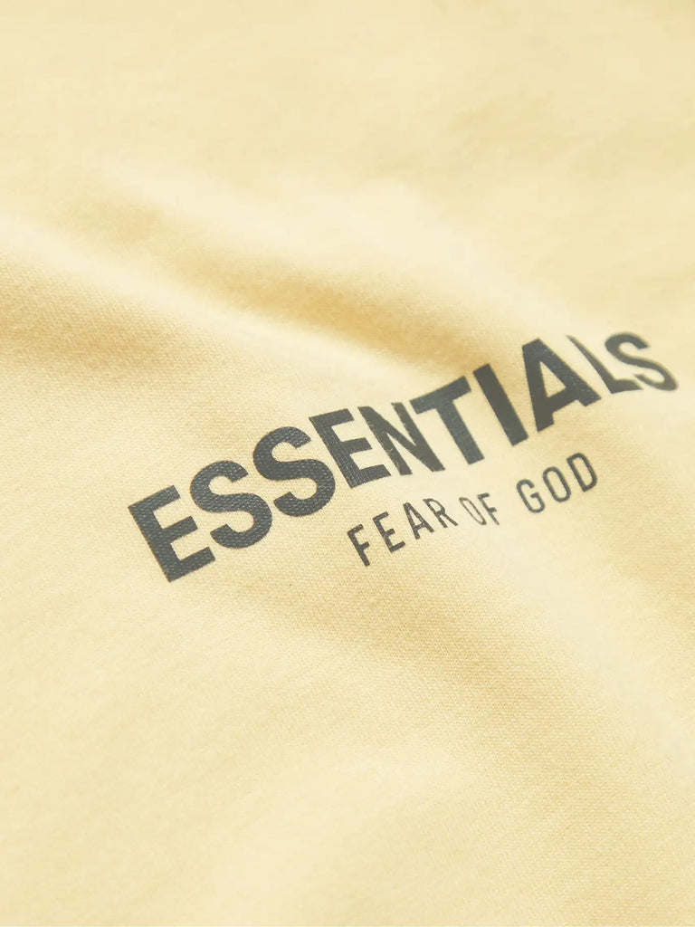 FEAR OF GOD ESSENTIALS Appliquéd Logo-Print Cotton-Jersey T-Shirt