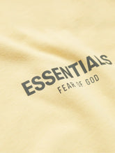 將圖片載入圖庫檢視器 FEAR OF GOD ESSENTIALS Appliquéd Logo-Print Cotton-Jersey T-Shirt